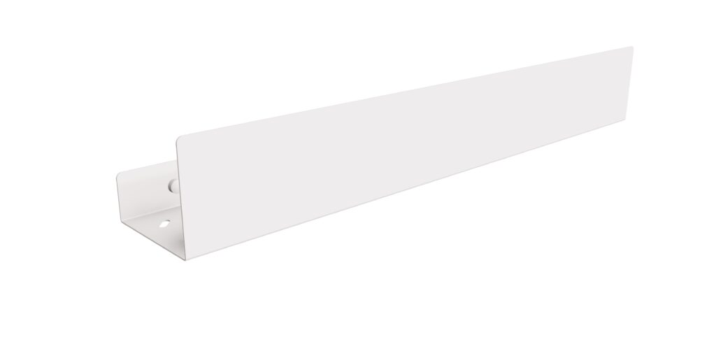 Półka pod prysznic 60cm ANDEX Technic 345/60B stal nierdzewna biała