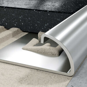 Profil C krawędziowy 10 mm długość 250 cm, stal nierdzewna, surowy