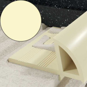 Profil EN krawędziowy 7 mm długość 250 cm, PVC, wanilia