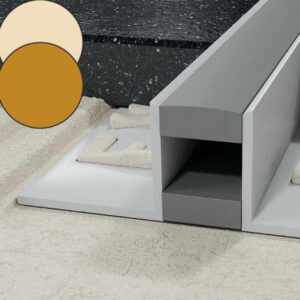 Profil LL dylatacyjny 11,5 mm długość 250 cm, PVC, karmel / beż