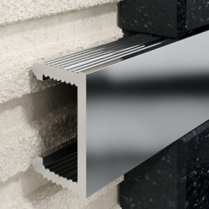 Profil U Listello 15 mm, długość 250 cm aluminiowy, elektropoler srebrny