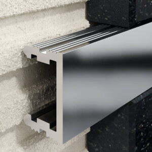 Profil U Listello 12 mm, długość 250 cm aluminiowy, elektropoler srebrny