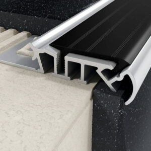 Profil ZA schodowy 10 mm, długość 300 cm aluminiowy, surowy