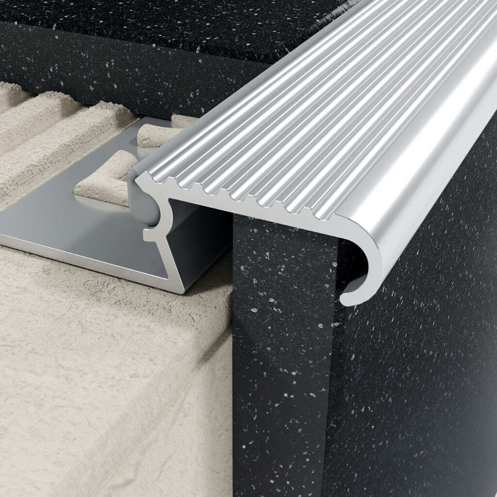 Profil Z schodowy 10 mm, długość 250 cm aluminiowy, surowy