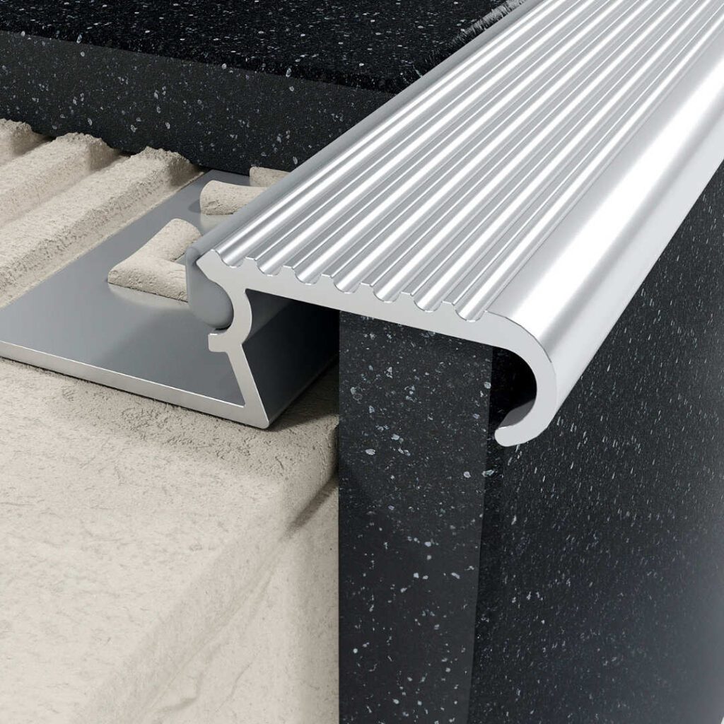 Profil Z schodowy 10 mm, długość 200 cm aluminiowy, surowy