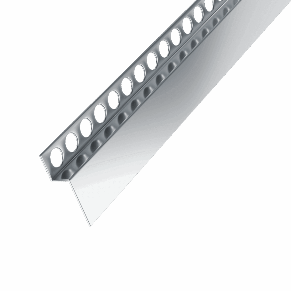 Profil brodzikowy 120 cm, spadkowy czołowy , stal nierdzewna, polerowany