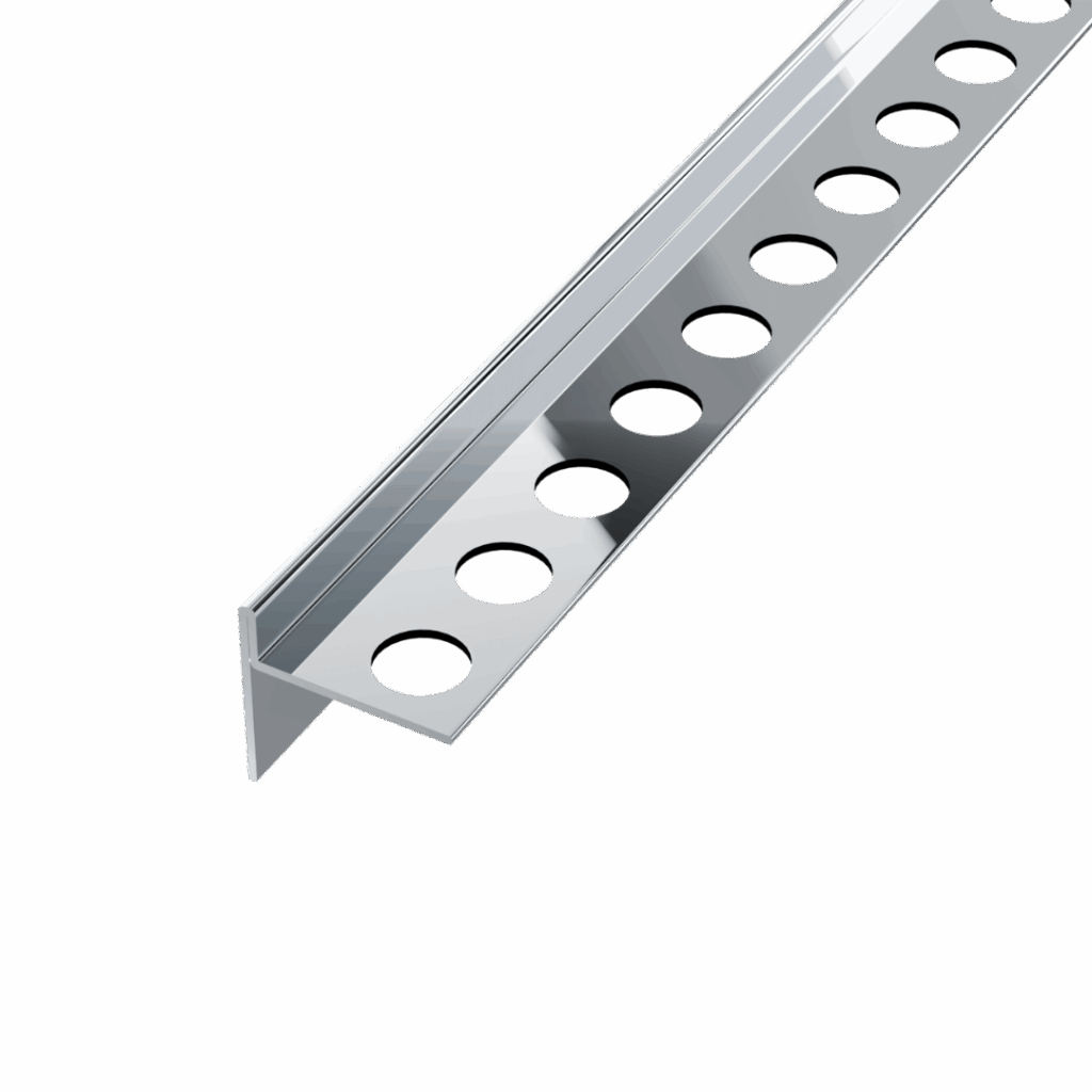 Profil brodzikowy 120 cm, spadkowy lewy, stal nierdzewna, polerowany