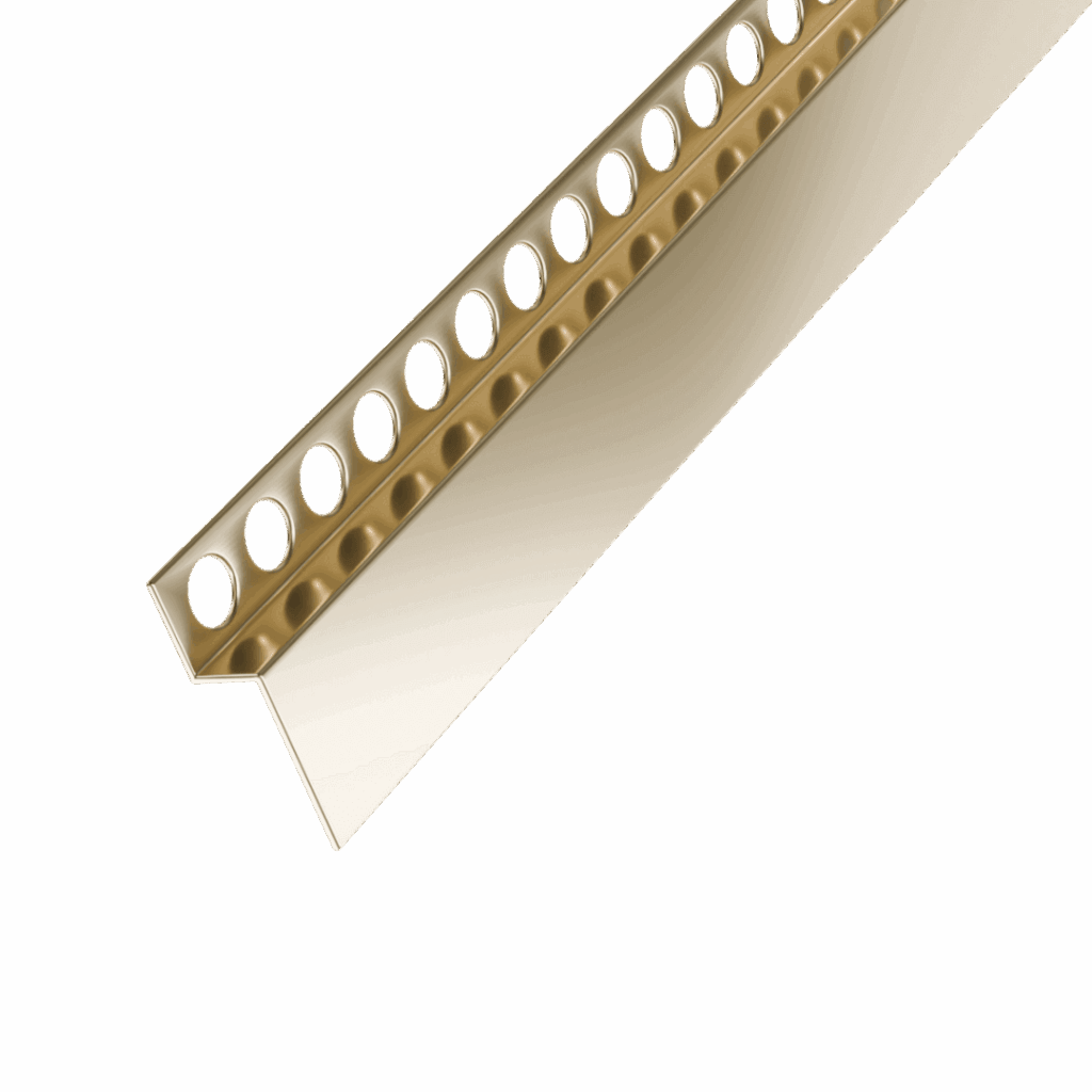 Profil brodzikowy 120 cm, spadkowy czołowy, stal nierdzewna, złoty, polerowany