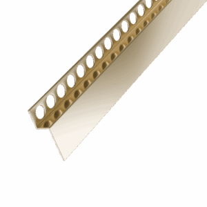 Profil brodzikowy 120 cm, spadkowy czołowy, stal nierdzewna, złoty, polerowany
