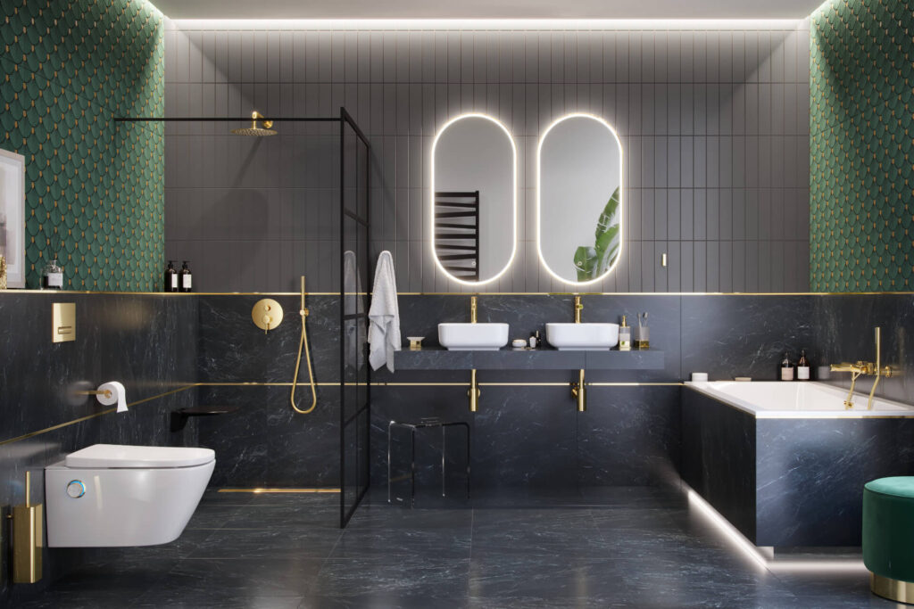 Profil V kątowy 30×30 mm, długość 250 cm aluminiowy, elektropoler złoty