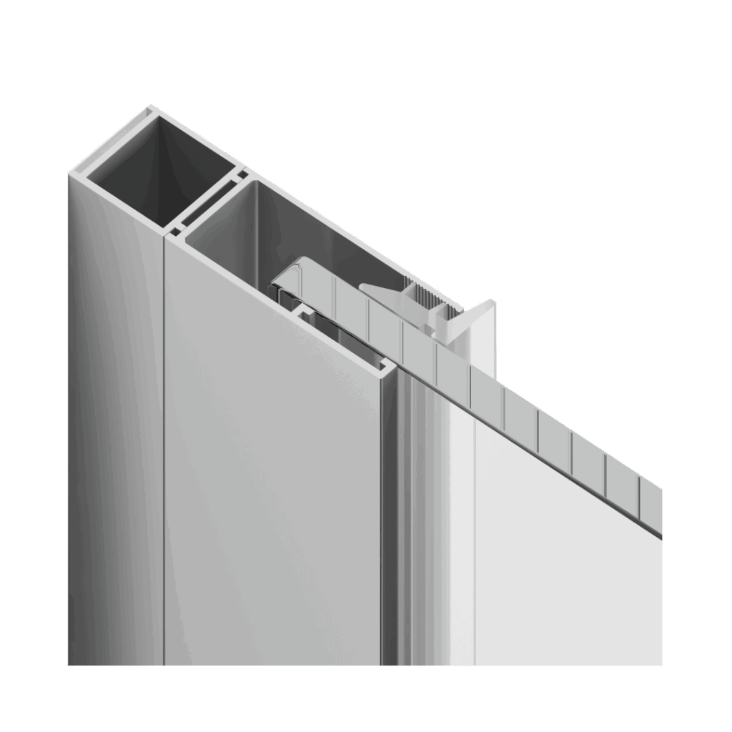 Rols profil poszerzający 15 mm, chrom