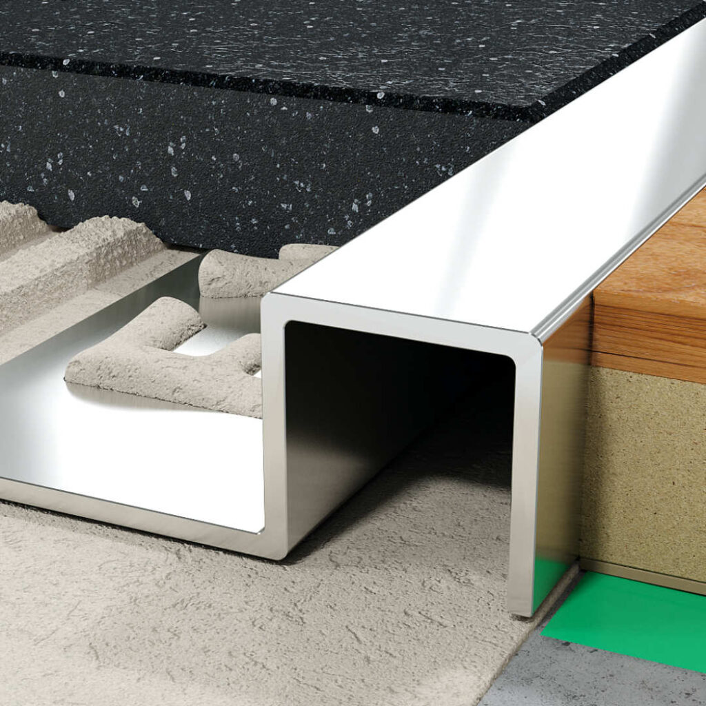 Profil Q kwadratowy 12 mm długość 250 cm stal nierdzewna, polerowany