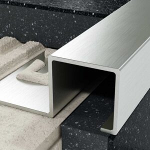 Profil Q kwadratowy 10 mm długość 250 cm stal nierdzewna, szlifowany