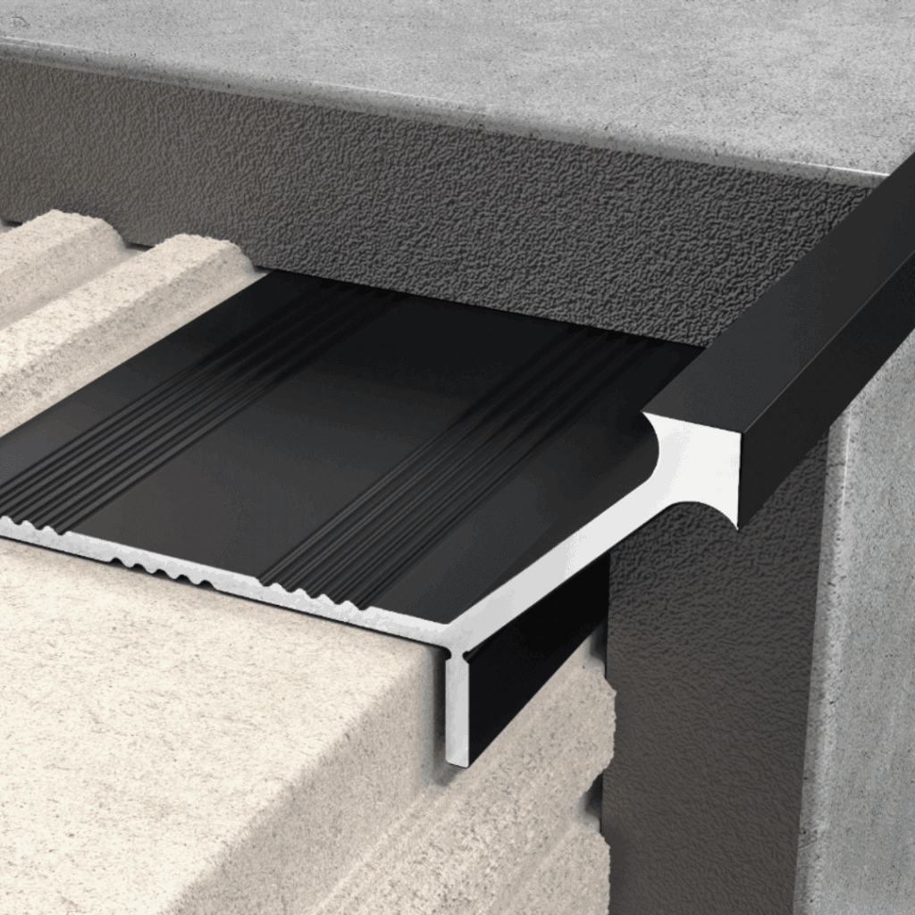 Profil QN narożny ochronny 10 mm długość 250 cm, aluminiowy, elektropoler czarny mat