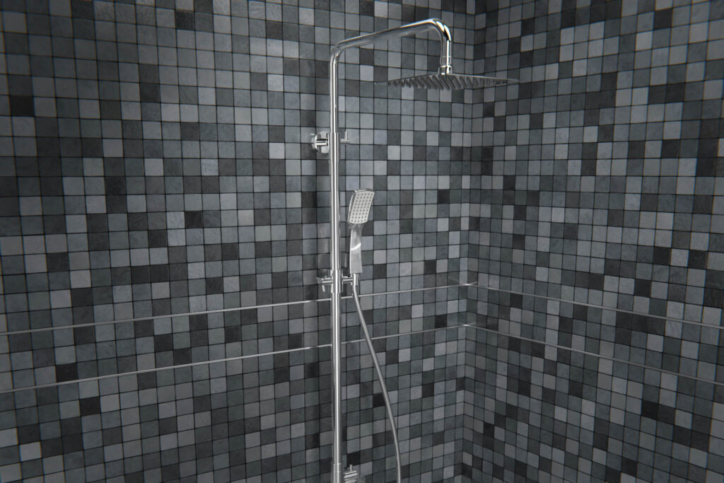 Profil QT fugowy kwadratowy 5 mm długość 200 cm, mosiężny, chrom