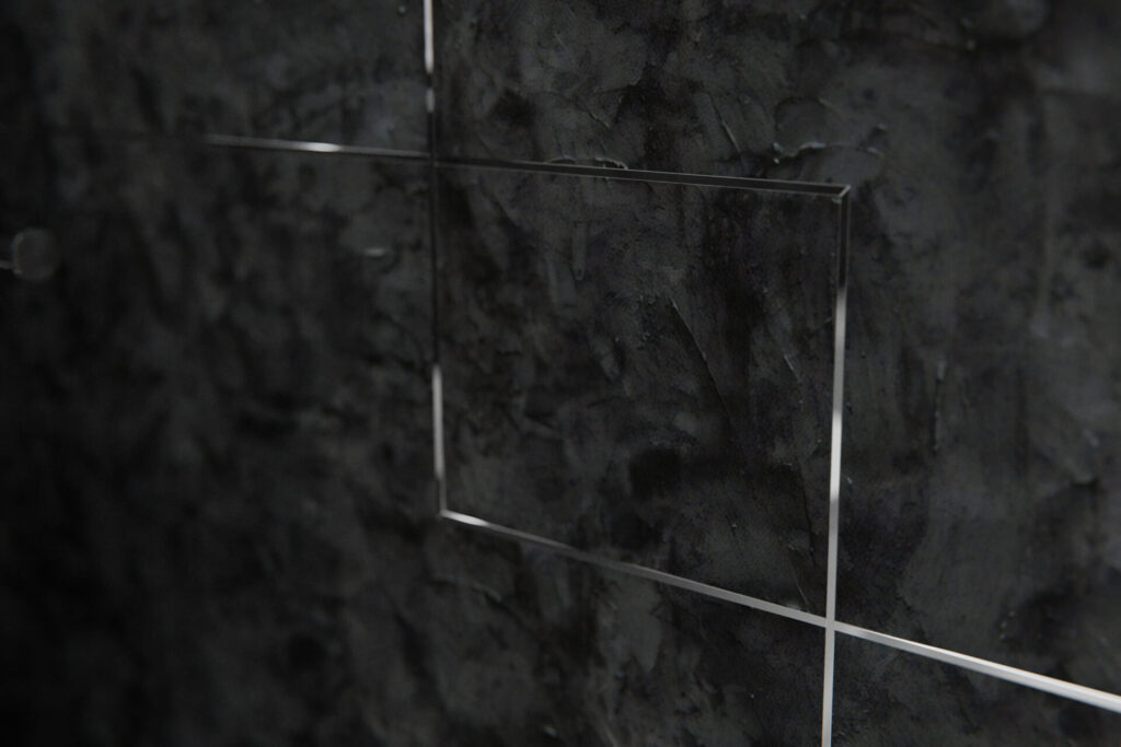 Profil QT fugowy kwadratowy 5 mm długość 200 cm, mosiężny, chrom