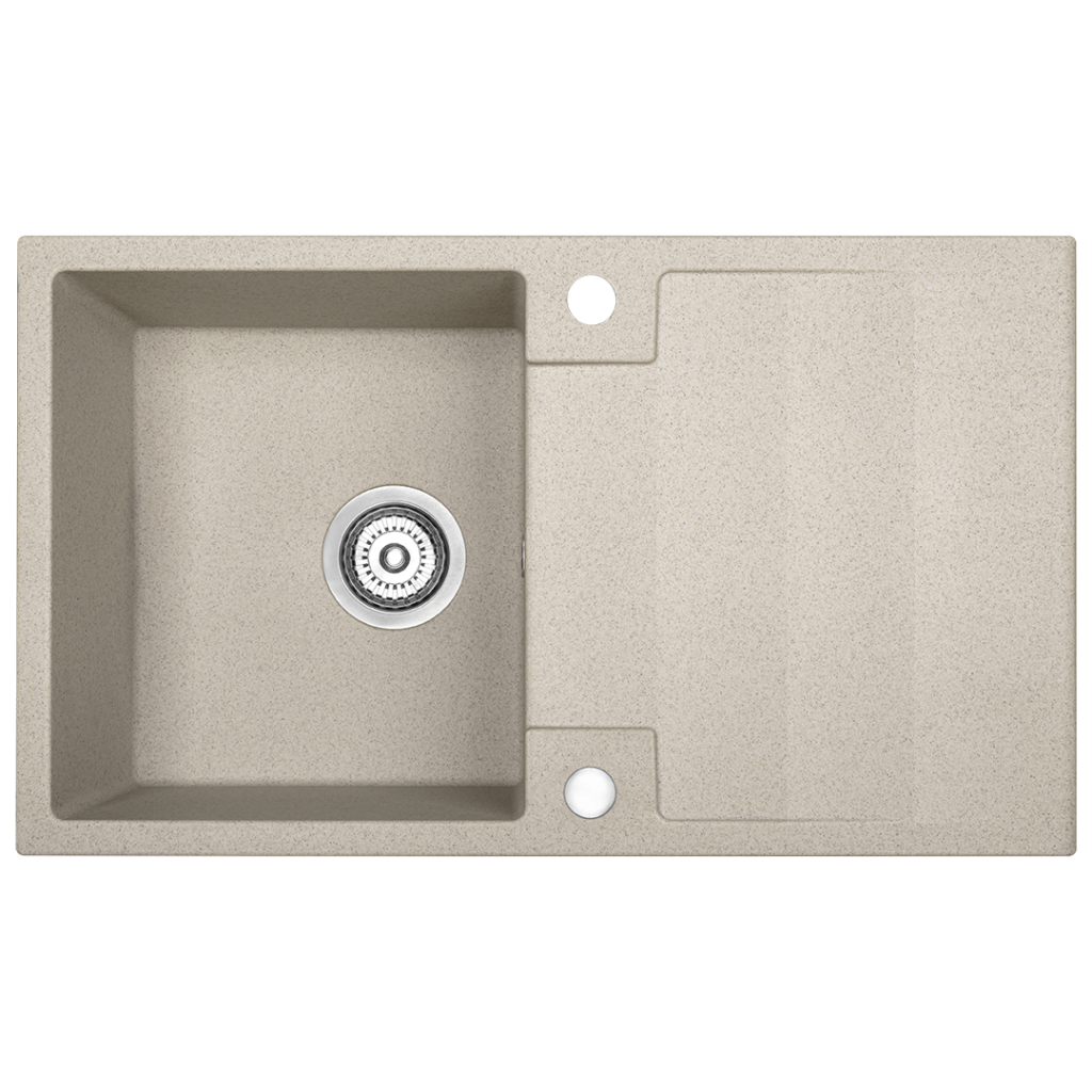 RAB zlewozmywak granitowy 1-komorowy z ociekaczem