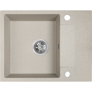 RAB zlewozmywak granitowy 1-komorowy z półociekaczem