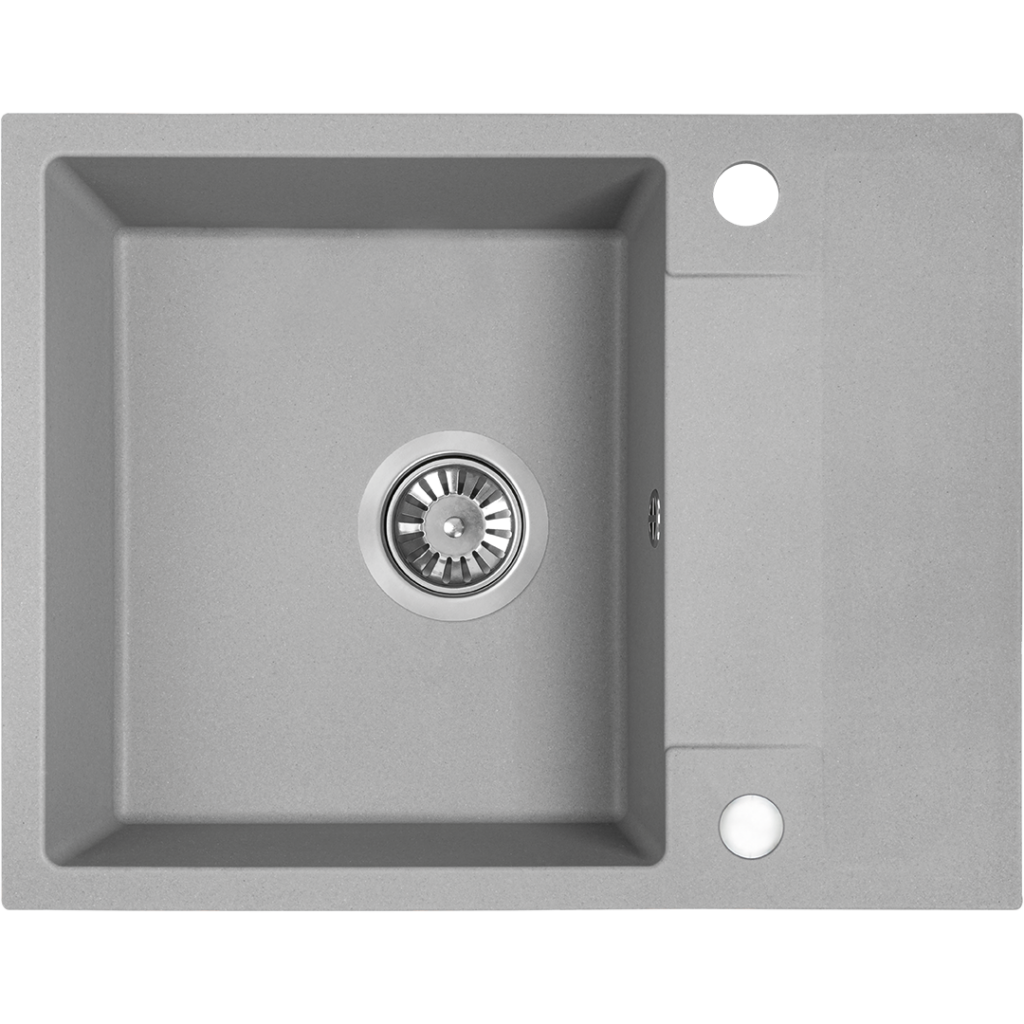 RAB zlewozmywak granitowy 1-komorowy z półociekaczem