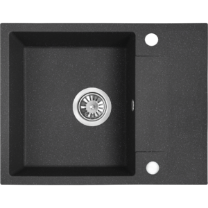 RAB zlewozmywak granitowy 1-komorowy z półociekaczem