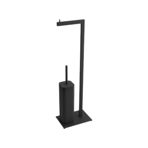 Riko stojak na papier ze szczotką, czarny mat