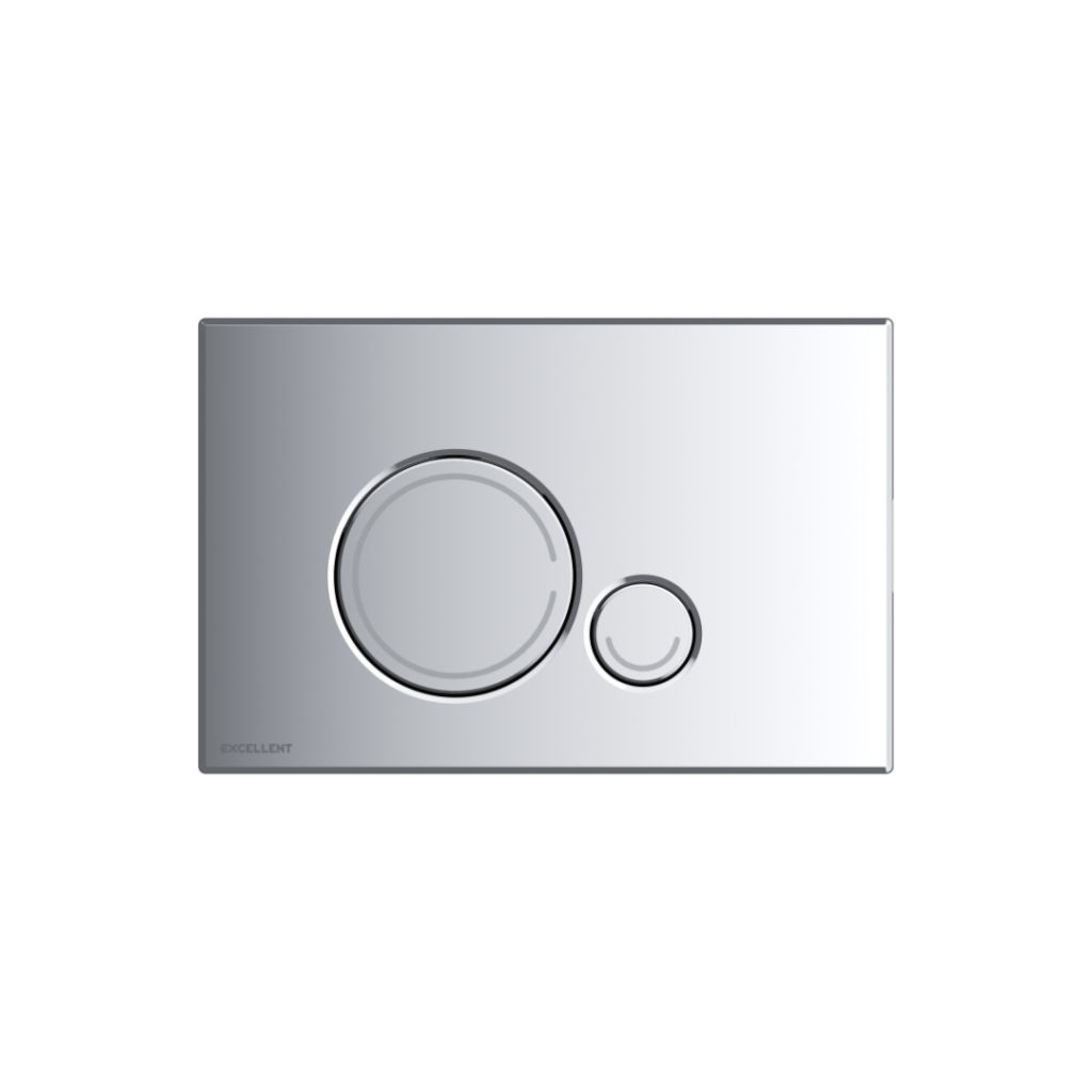 Ringo przycisk spłukujący do stelaża podtynkowego WC Shiro 2.0, chrom