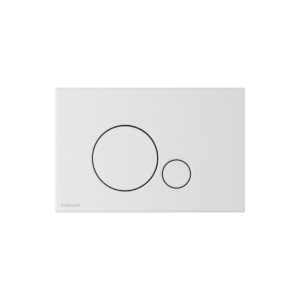 Ringo przycisk spłukujący do stelaża podtynkowego WC Shiro 2.0, biały połysk