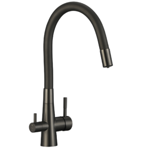 Riveco – bateria zlewozmywakowa z elastyczną wylewką z podłączeniem do filtra wody