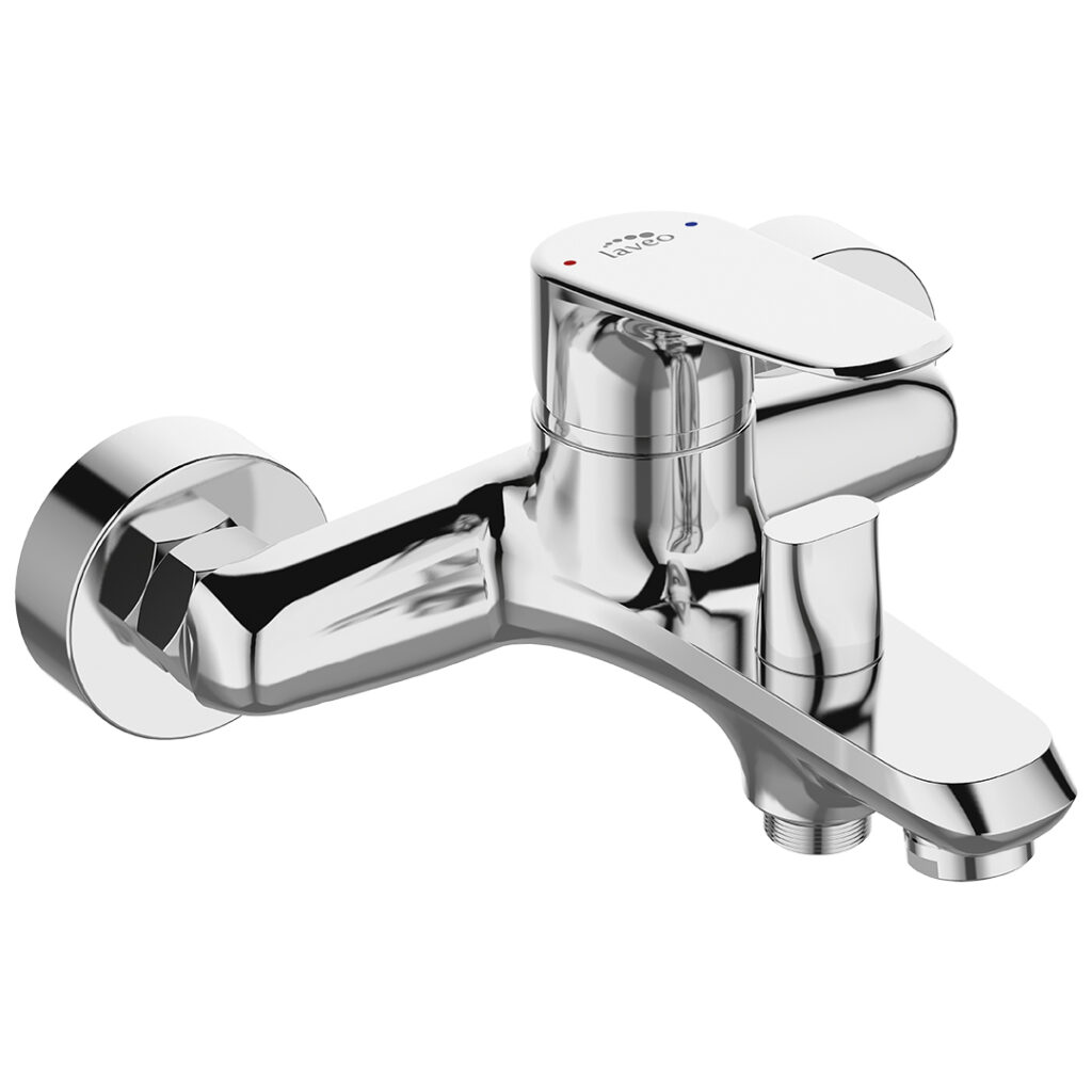 Rondo – bateria wannowa ścienna bez zestawu natryskowego