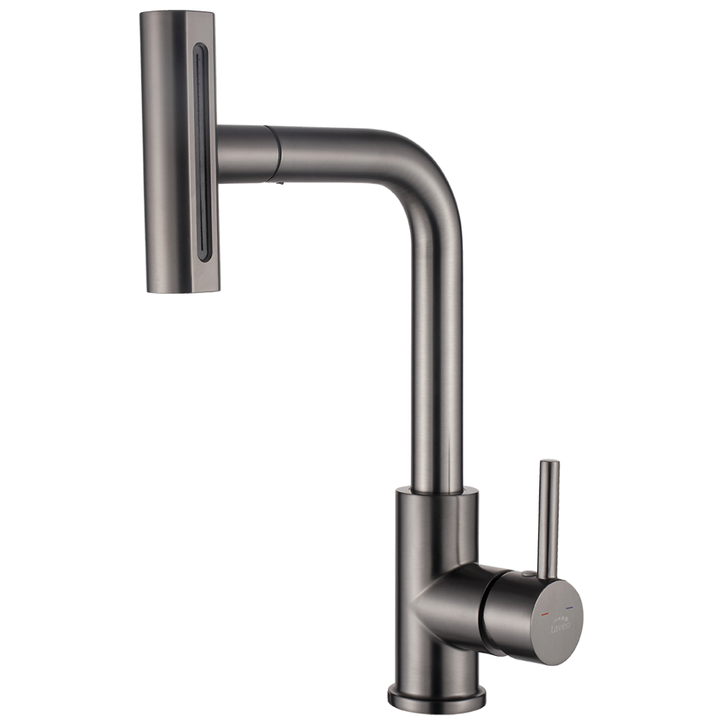 Rotaro – bateria zlewozmywakowa stojąca z wyciąganą wielofunkcyjną wylewką