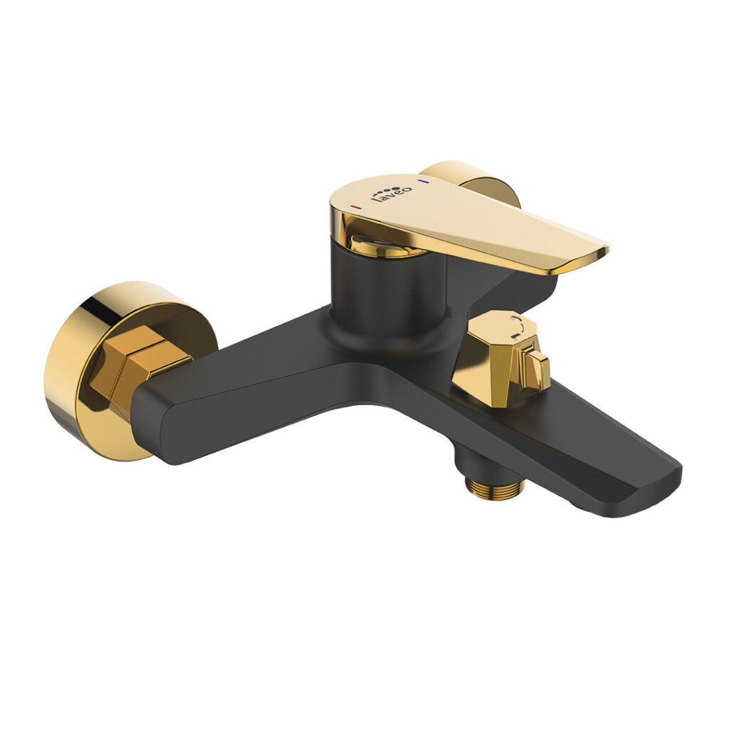 Rubio – bateria wannowa ścienna bez zestawu natryskowego