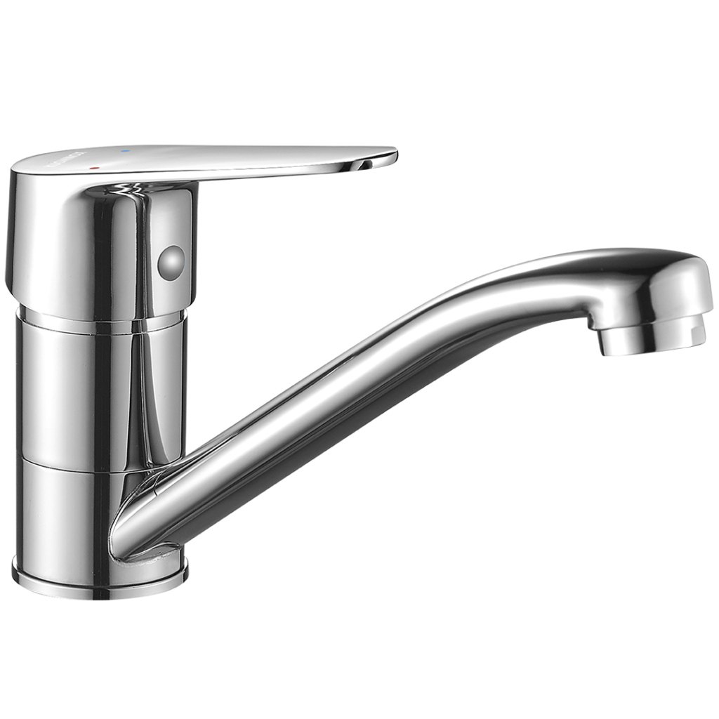 SAGRA bateria umywalkowa stojąca z ruchomą wylewką