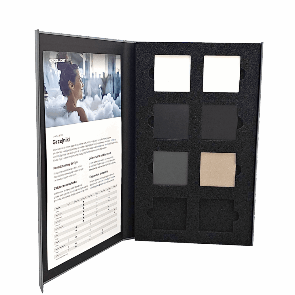 Próbnik kolorów 60 x 60 mm, grzejniki