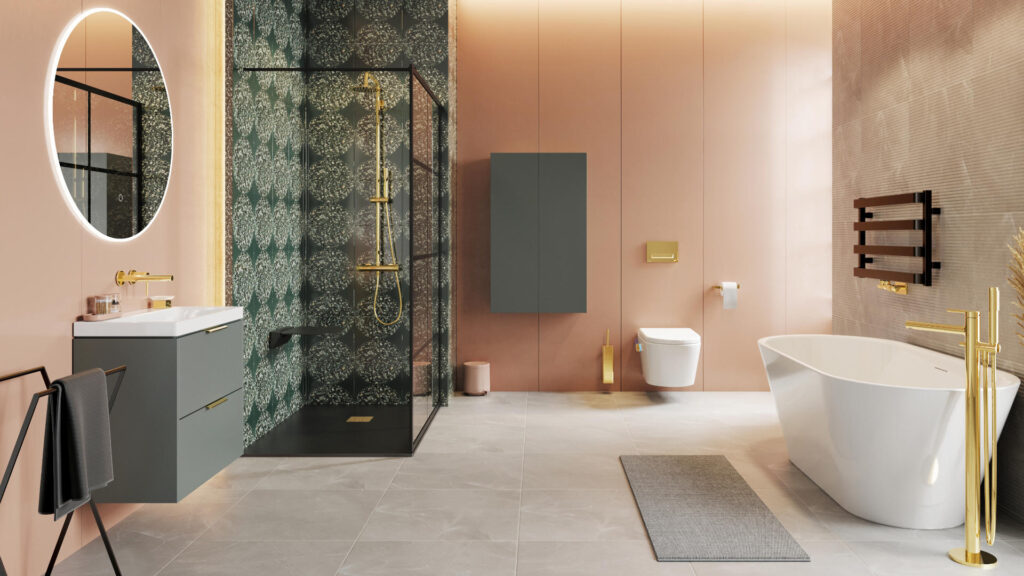 Seduro Premium siedzisko prysznicowe składane, wolnoopadające z powłoką antybakteryjną, czarny