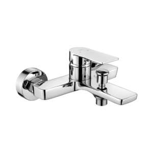 SERTA bateria wannowa ścienna chromowana bez zestawu natryskowego