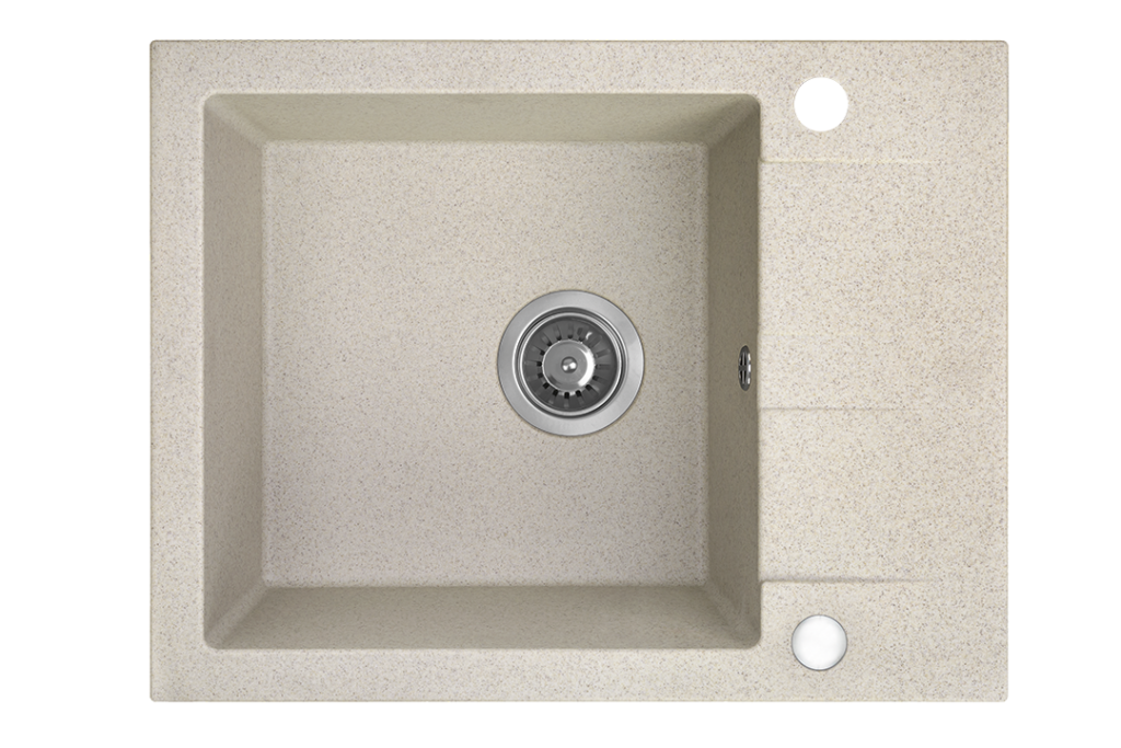 SHIRE zlewozmywak granitowy 1-komorowy z półociekaczem
