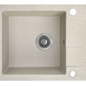 SHIRE zlewozmywak granitowy 1-komorowy z półociekaczem