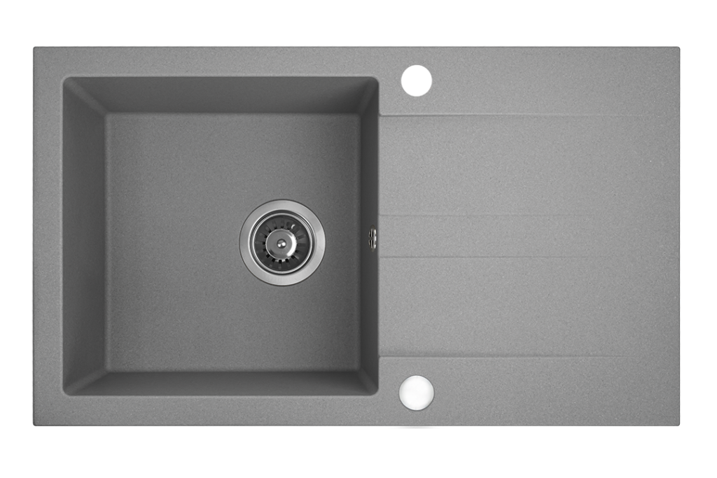 SHIRE zlewozmywak granitowy 1-komorowy z ociekaczem