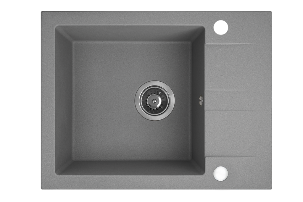 SHIRE zlewozmywak granitowy 1-komorowy z półociekaczem