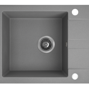 SHIRE zlewozmywak granitowy 1-komorowy z półociekaczem