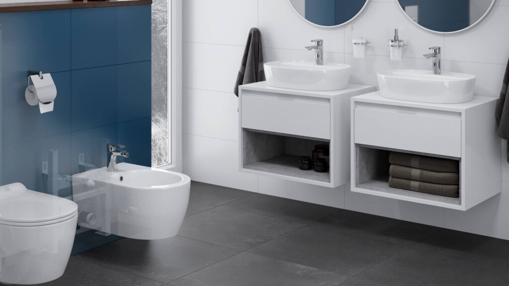 Shiro stelaż podtynkowy do bidetu