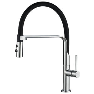 SILUETTO bateria zlewozmywakowa stojąca z wylewką U