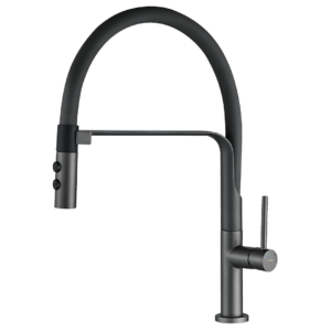 SILUETTO bateria zlewozmywakowa stojąca z wylewką U