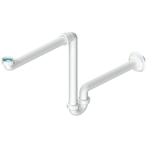 Syfon umywalkowy rurowy