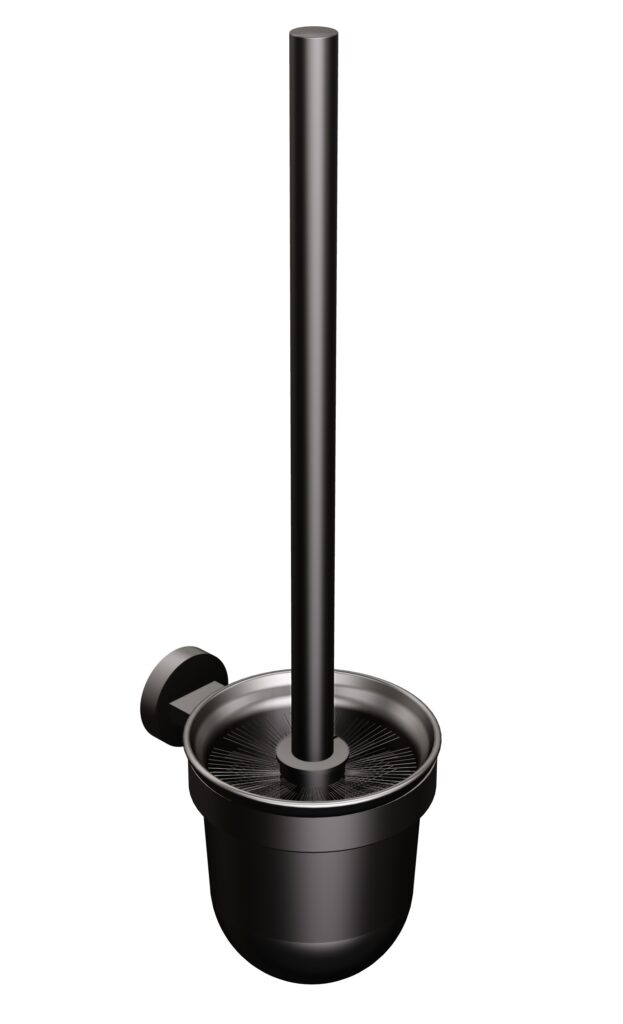 Szczotka wc ANDEX Norwegian 455NG stal nierdzewna czarna