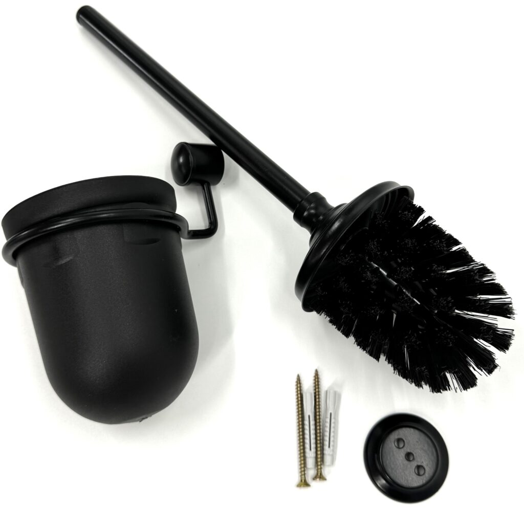 Szczotka wc wisząca z osłonką ANDEX Classic 046NG czarna