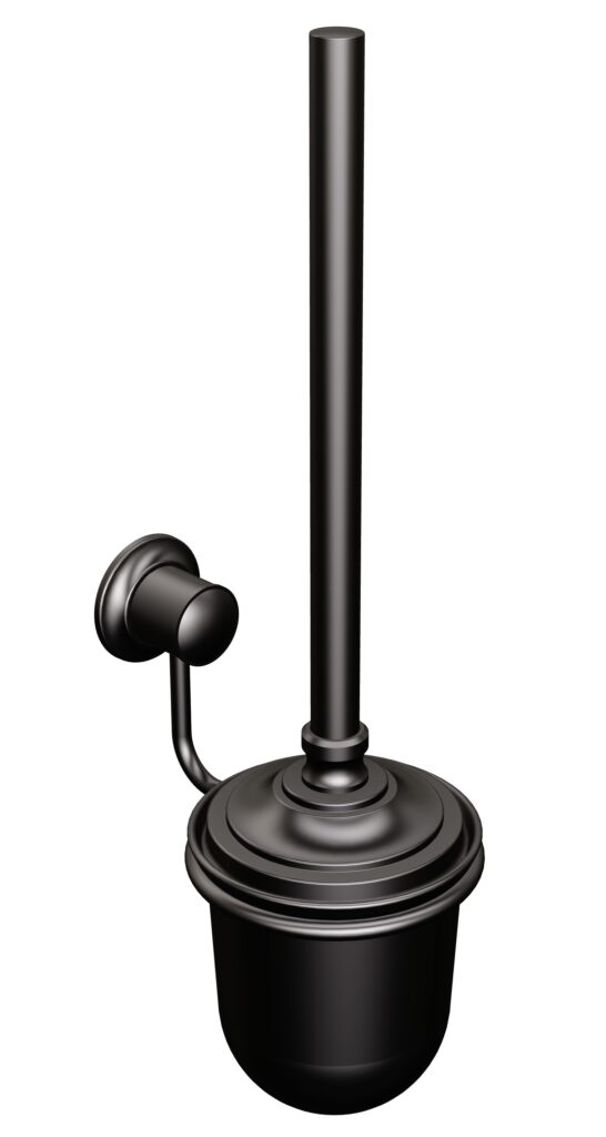 Szczotka wc wisząca z osłonką ANDEX Classic 046NG czarna