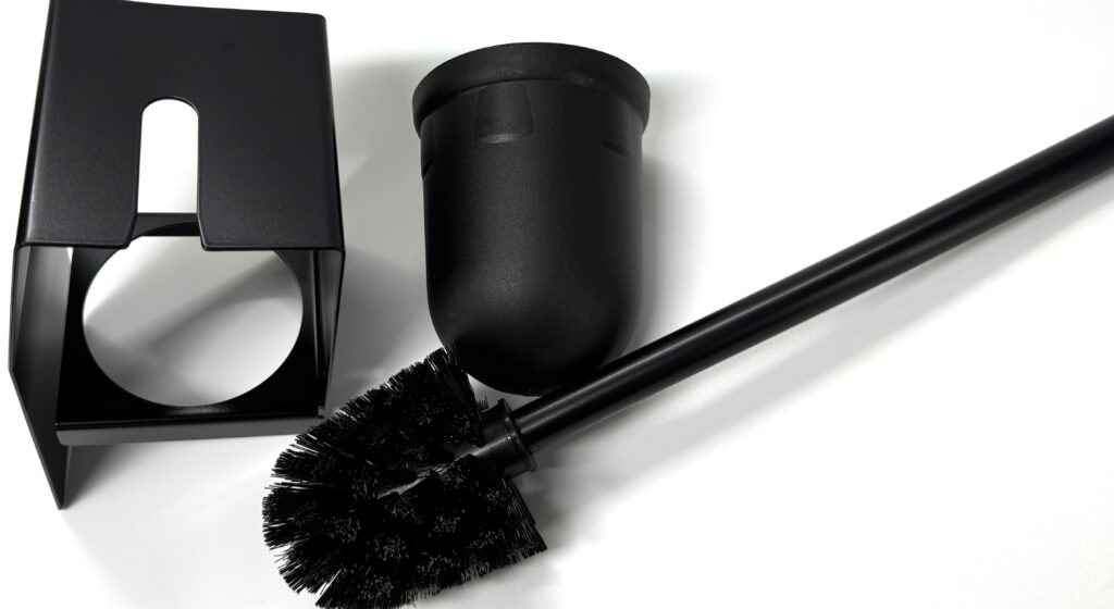 Szczotka wc z osłoną ANDEX Technic 321NG stal nierdzewna czarna