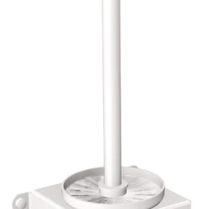 Szczotka wc z przysłoną ANDEX Technic 320B stal nierdzewna biała