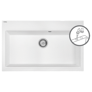 Tau – zlewozmywak 1-komorowy